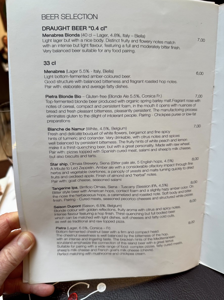 Emma Pizzeria Restaurant menu 5