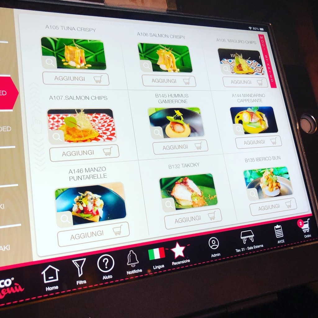 Moci Sushi menu 1