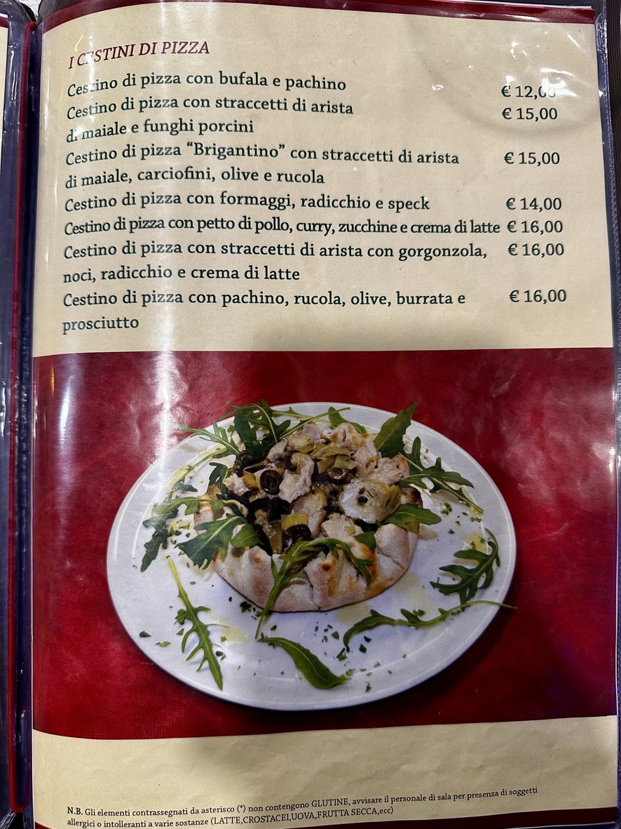 Il Brigantino menu 5