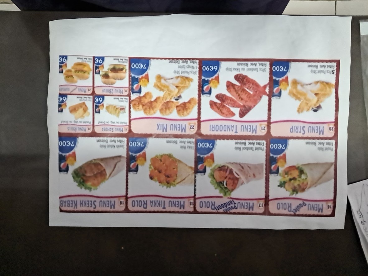 Stef's menu 2
