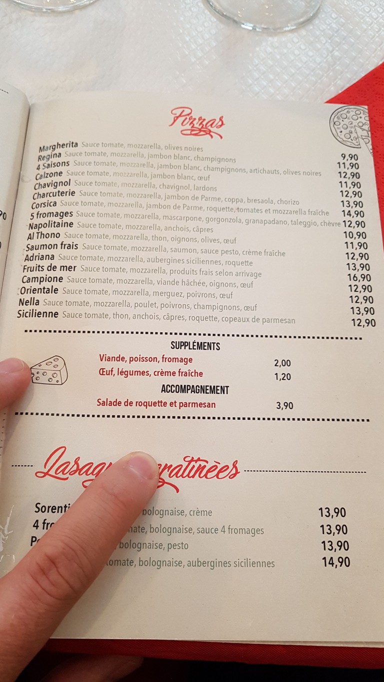 Bistro Nella menu 2