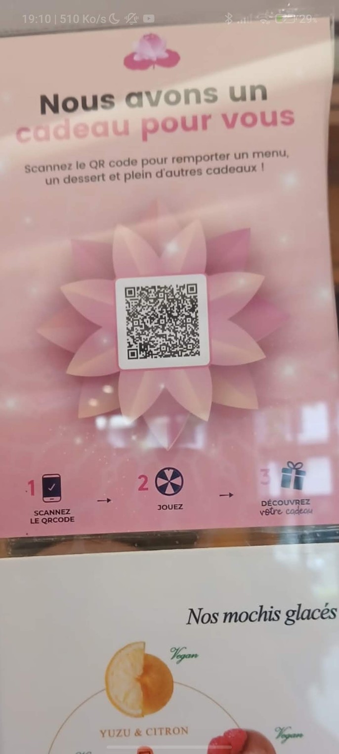 Le Lotus Imperial menu 1