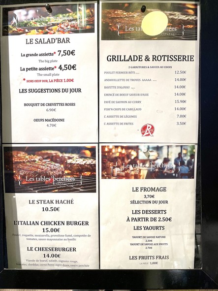 Les Tables Perchées