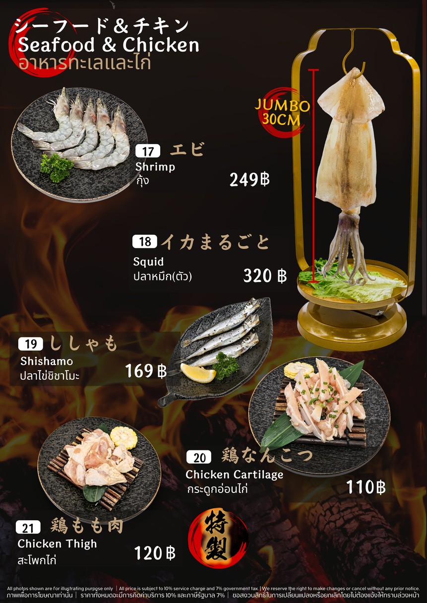 NIKU NIKU Japanese BBQ menu 6