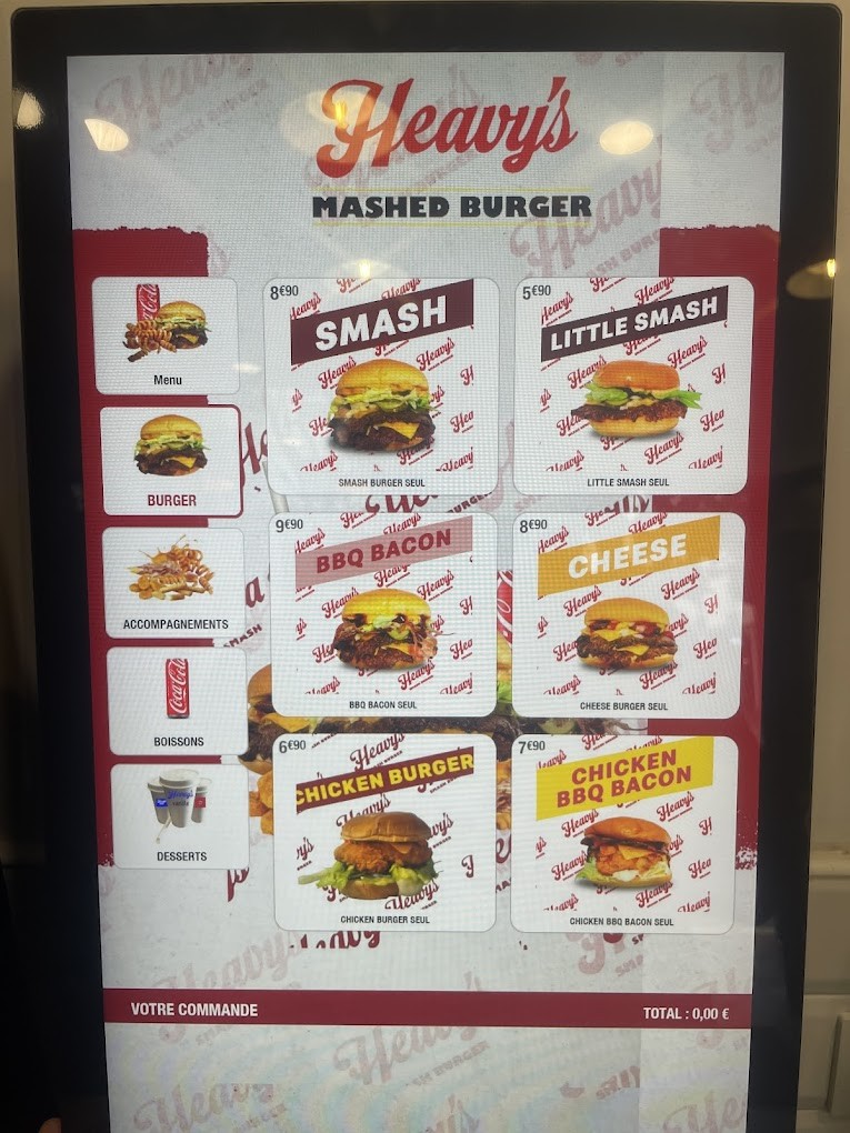 HEAVY'S menu 1