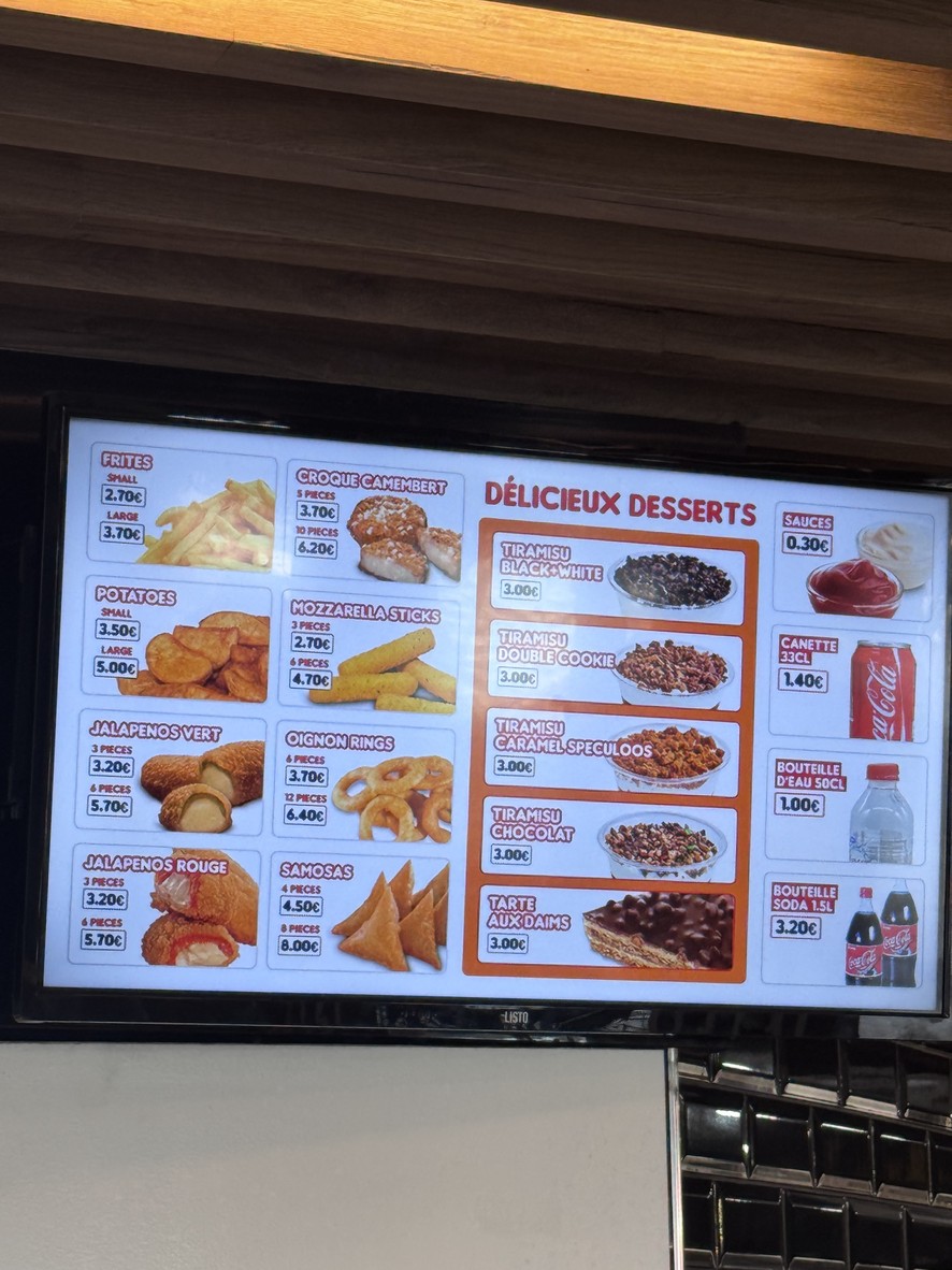Chicken Spot Pantin CC Verpantin menu 4