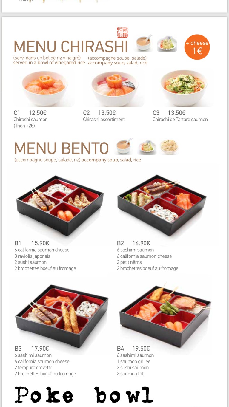 TAIYO menu 7