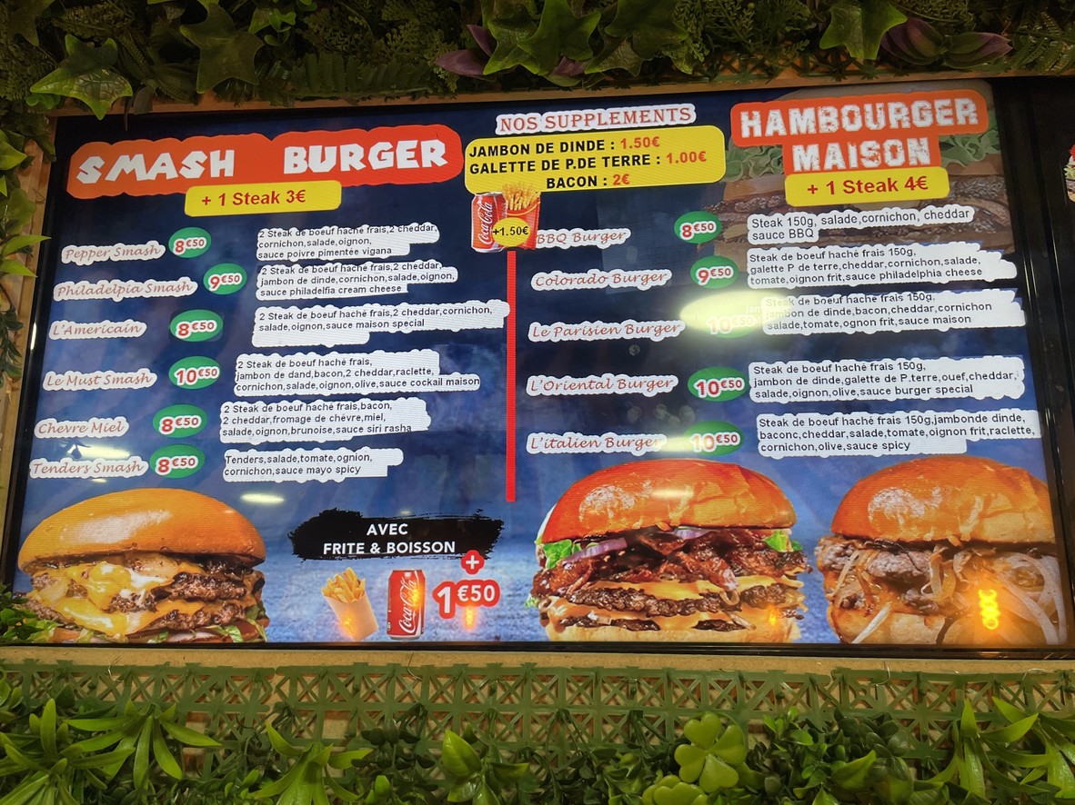 Le Must menu 2