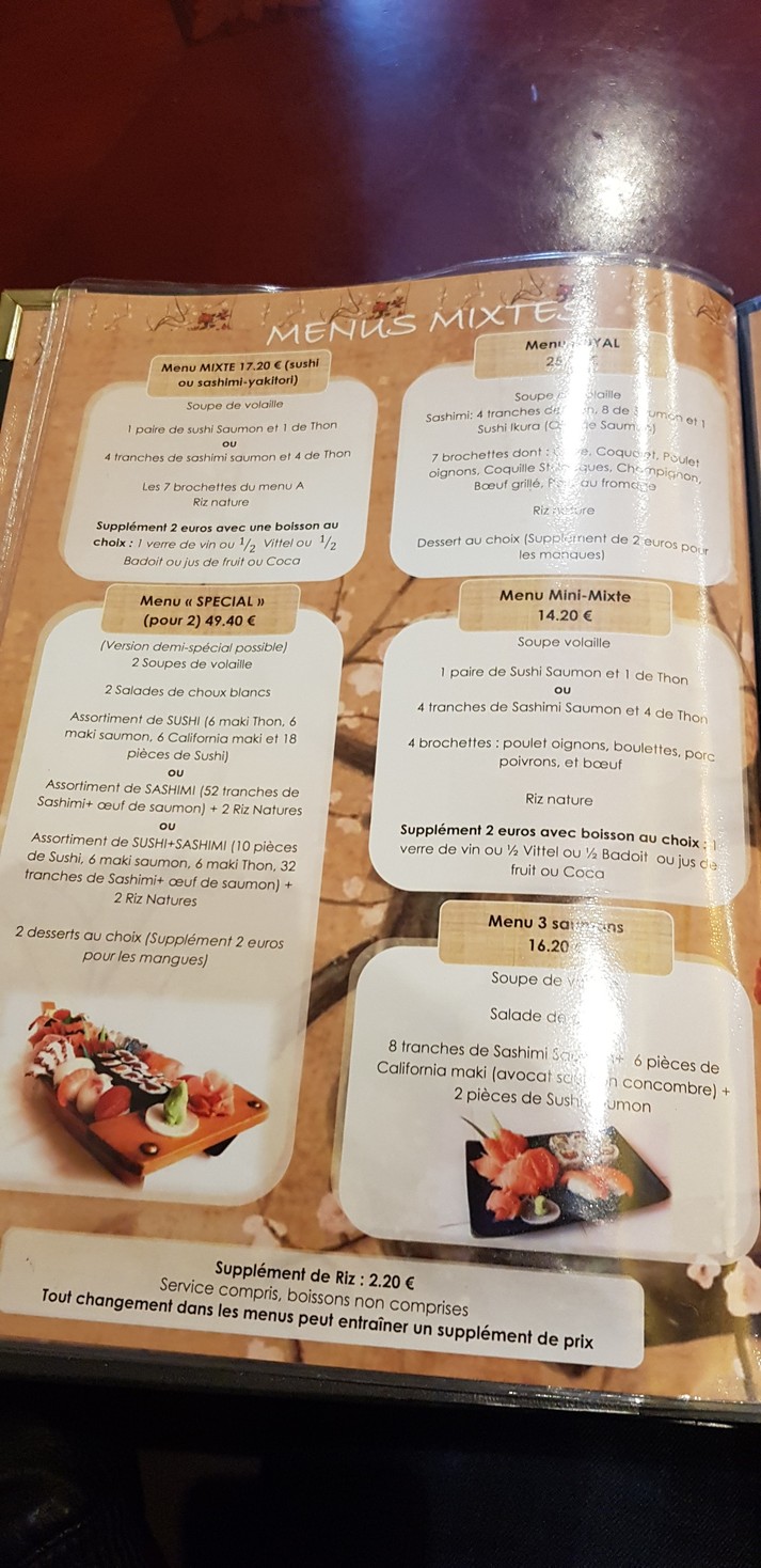 Yakigushi menu 3