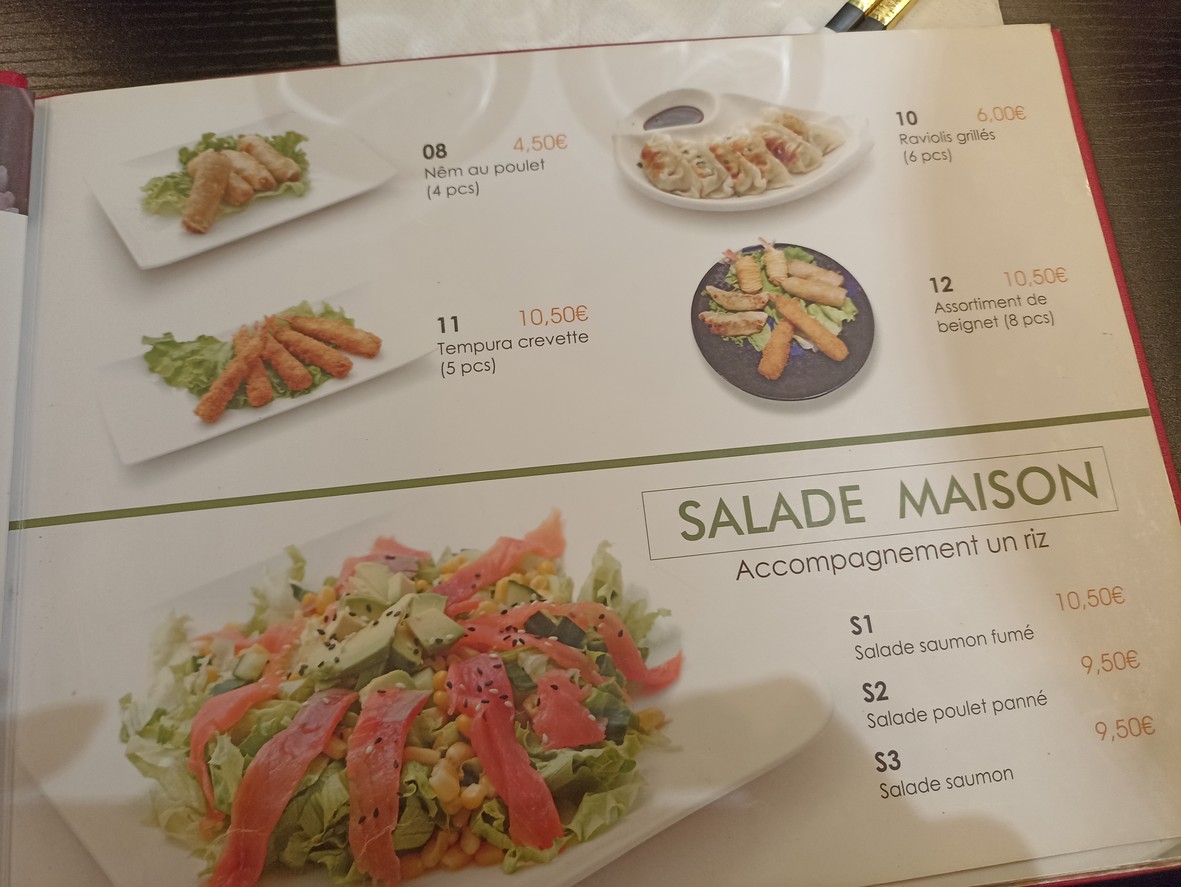 Nagatomi menu 1