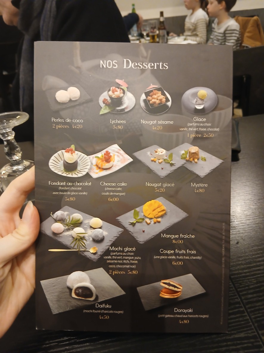 Nagatomi menu 4