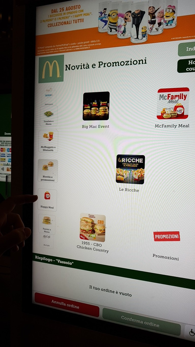 McDonald's menu 1