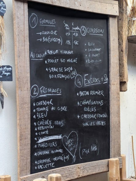 Le Burger Fermier des Enfants Rouges