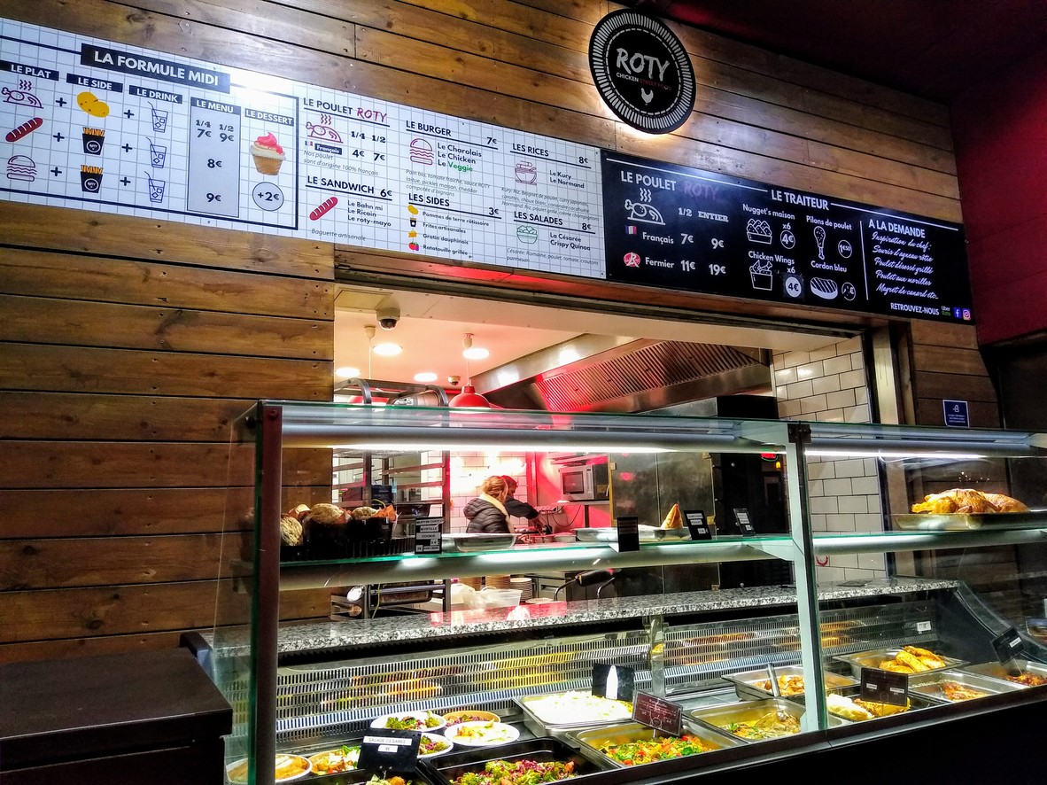 Roty - Chicken street food menu 1