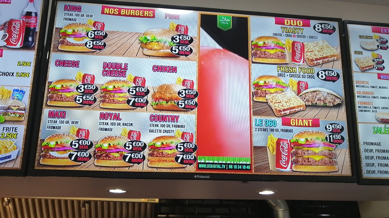 FRESH FOOD menu 2