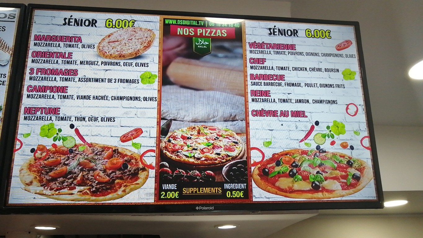FRESH FOOD menu 3