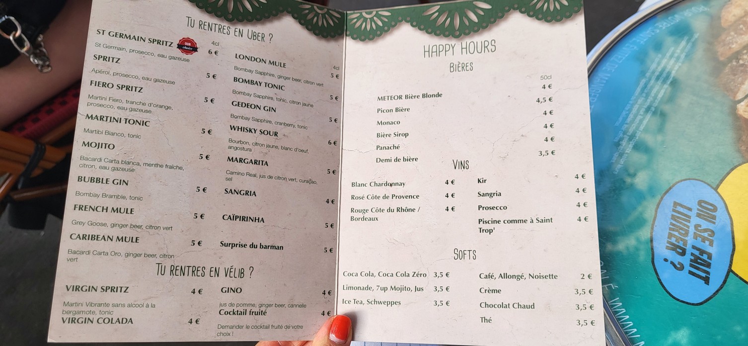L'ITALY CAFE menu 2