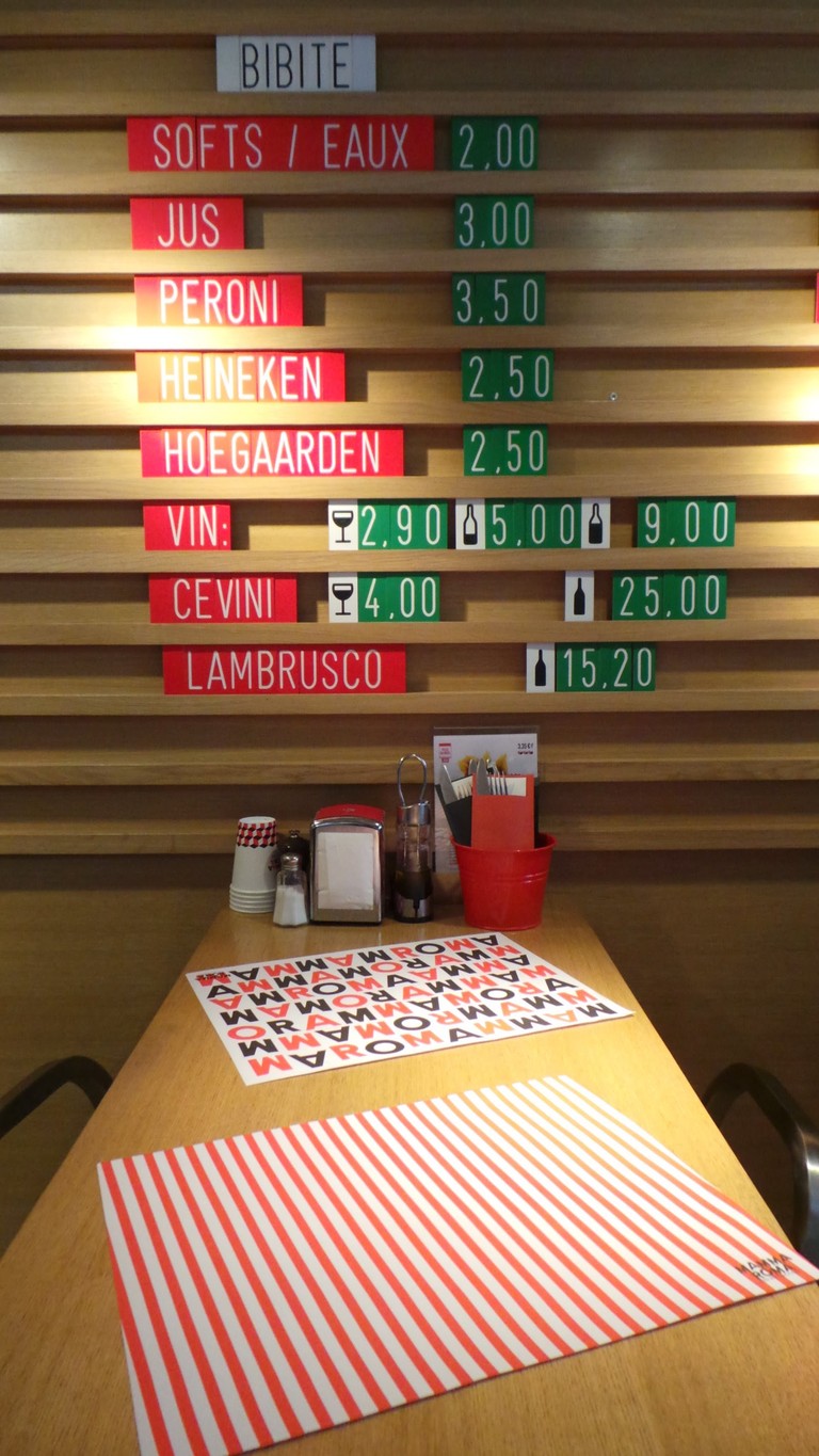 Mamma Roma menu 2