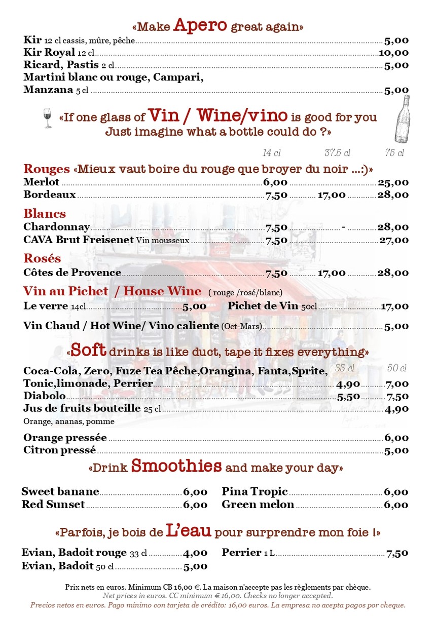 Le Déli's Café menu 3