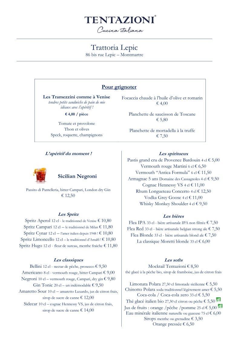 Tentazioni menu 2