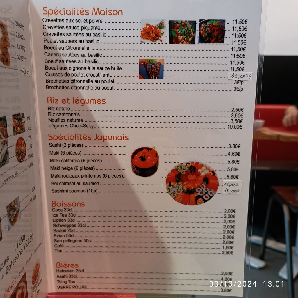Hoa Patay 82 menu 2