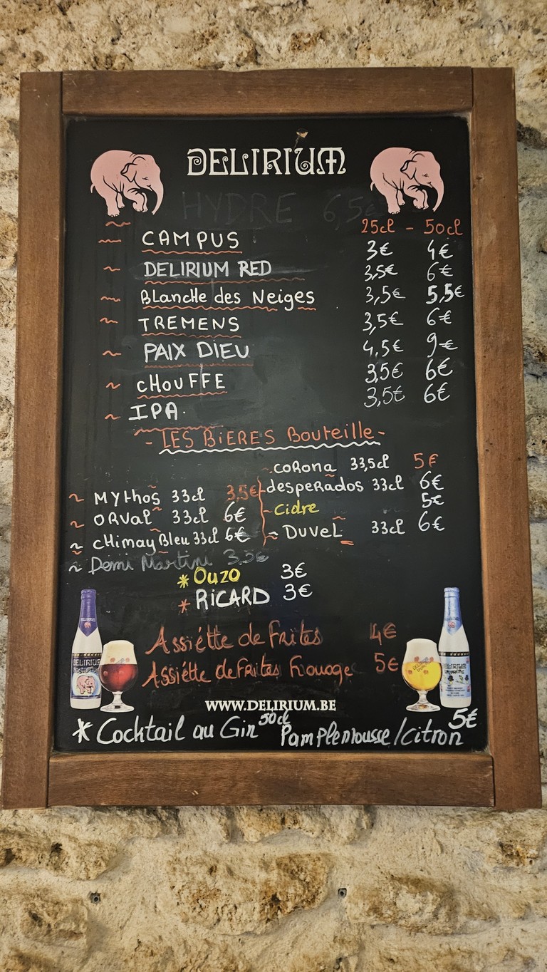 2 Bis Café menu 2