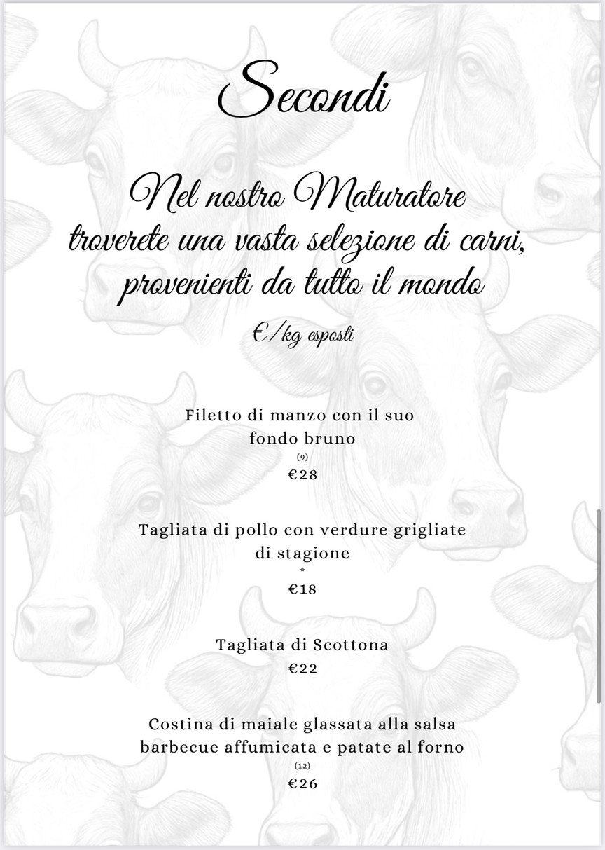 Sapori d'Italia menu 6