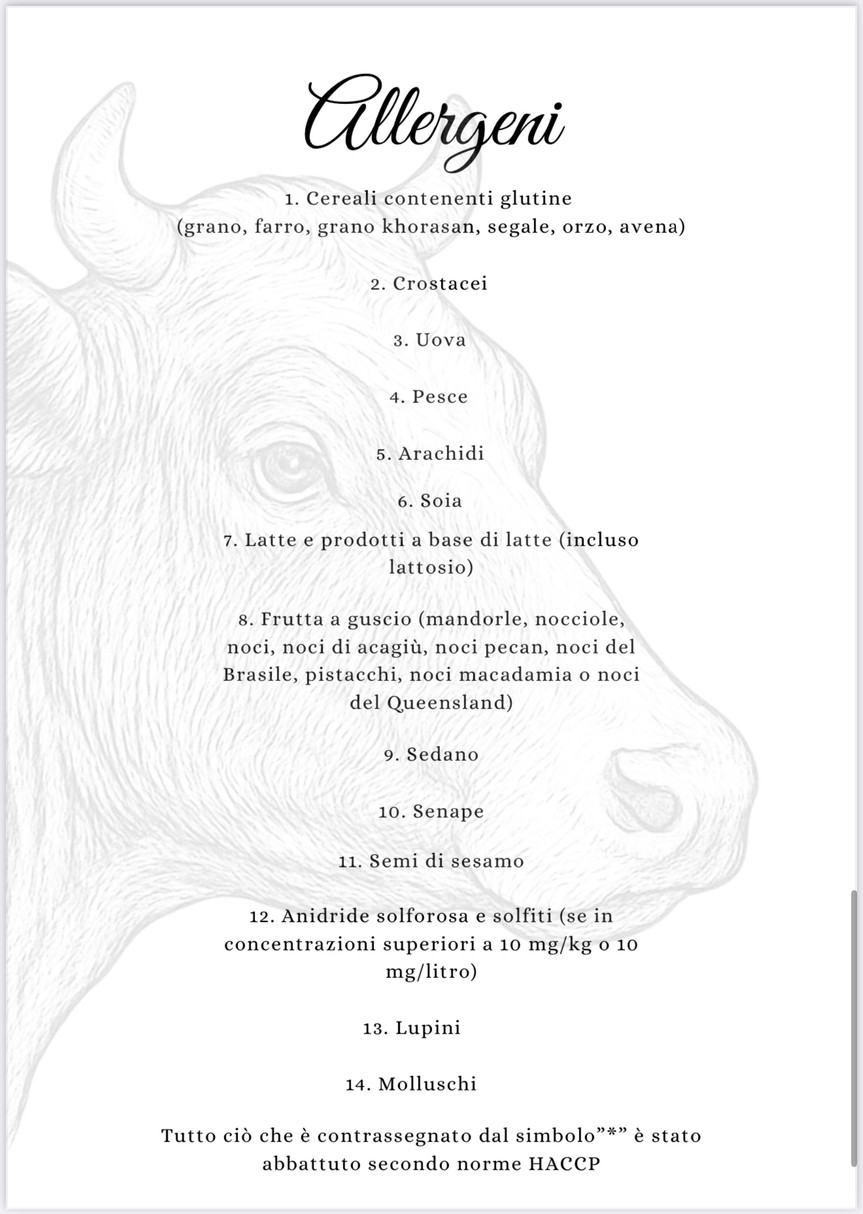Sapori d'Italia menu 9