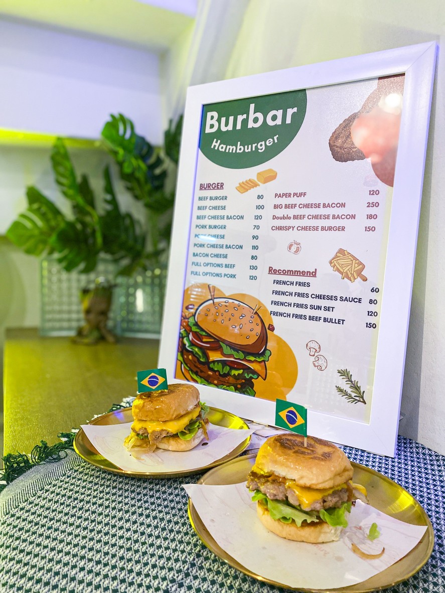 Bur Bar Cafe & Bar Phra Athit Road, Phra Nakhon menu 1