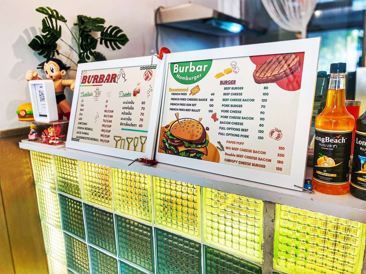Bur Bar Cafe & Bar Phra Athit Road, Phra Nakhon menu 2