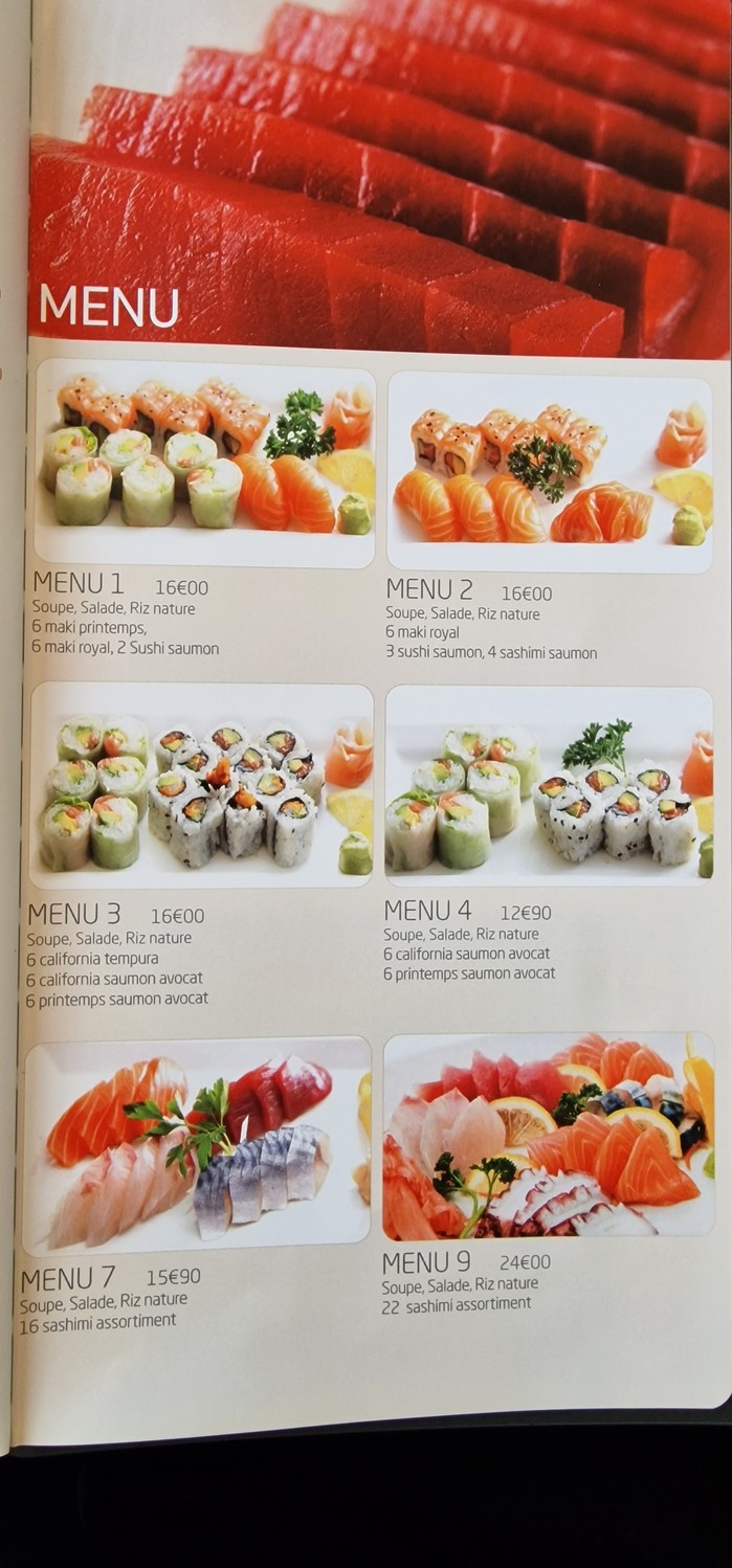 Kintaro menu 2