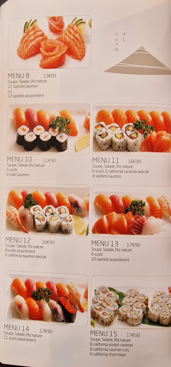 Kintaro menu 3