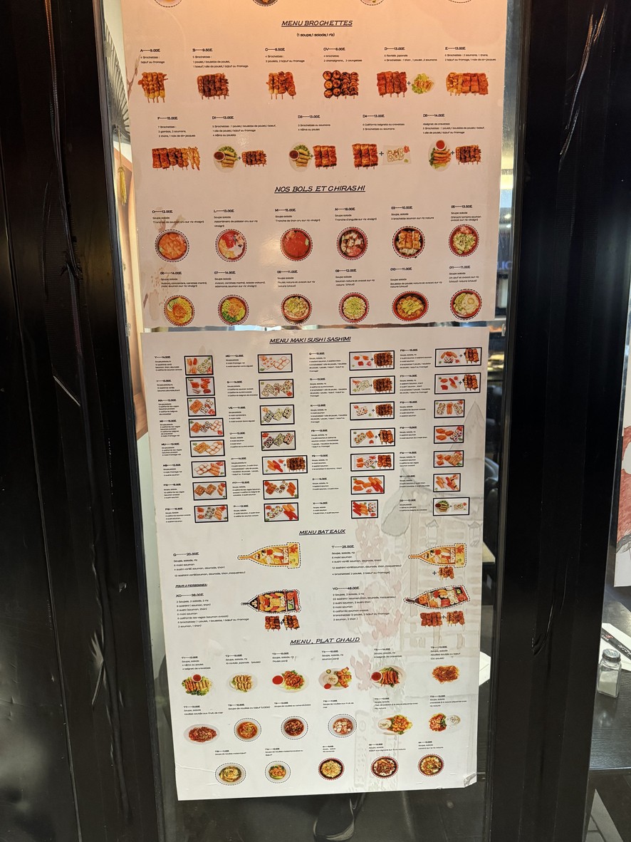 Madama menu 1
