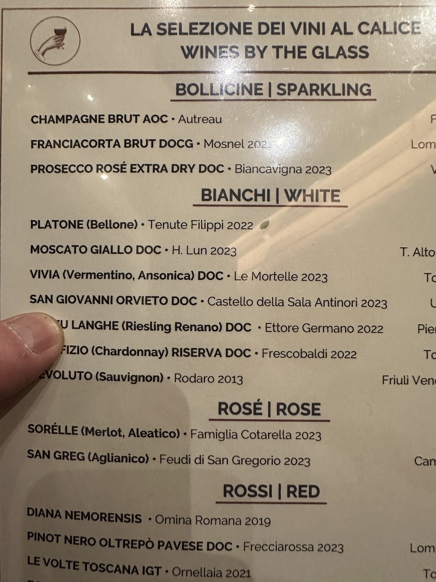 CiPASSO menu 4