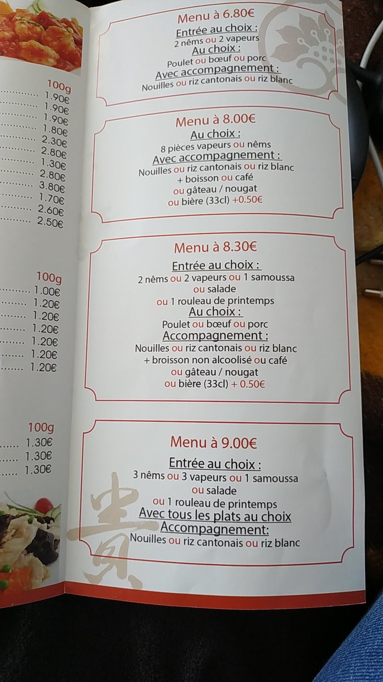SAS JE 88 menu 2