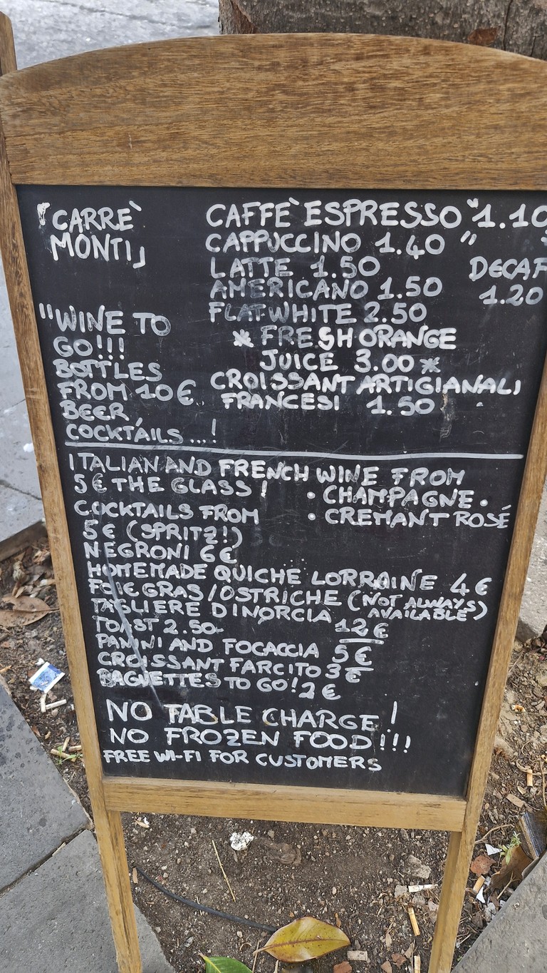 Carre monti menu 1