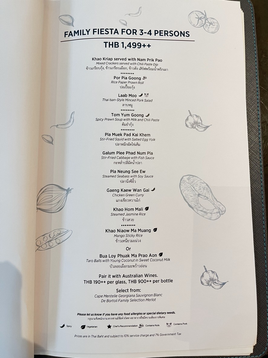 Plate Restaurant menu 1