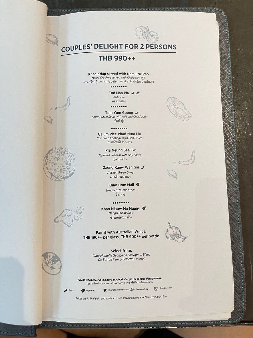 Plate Restaurant menu 2