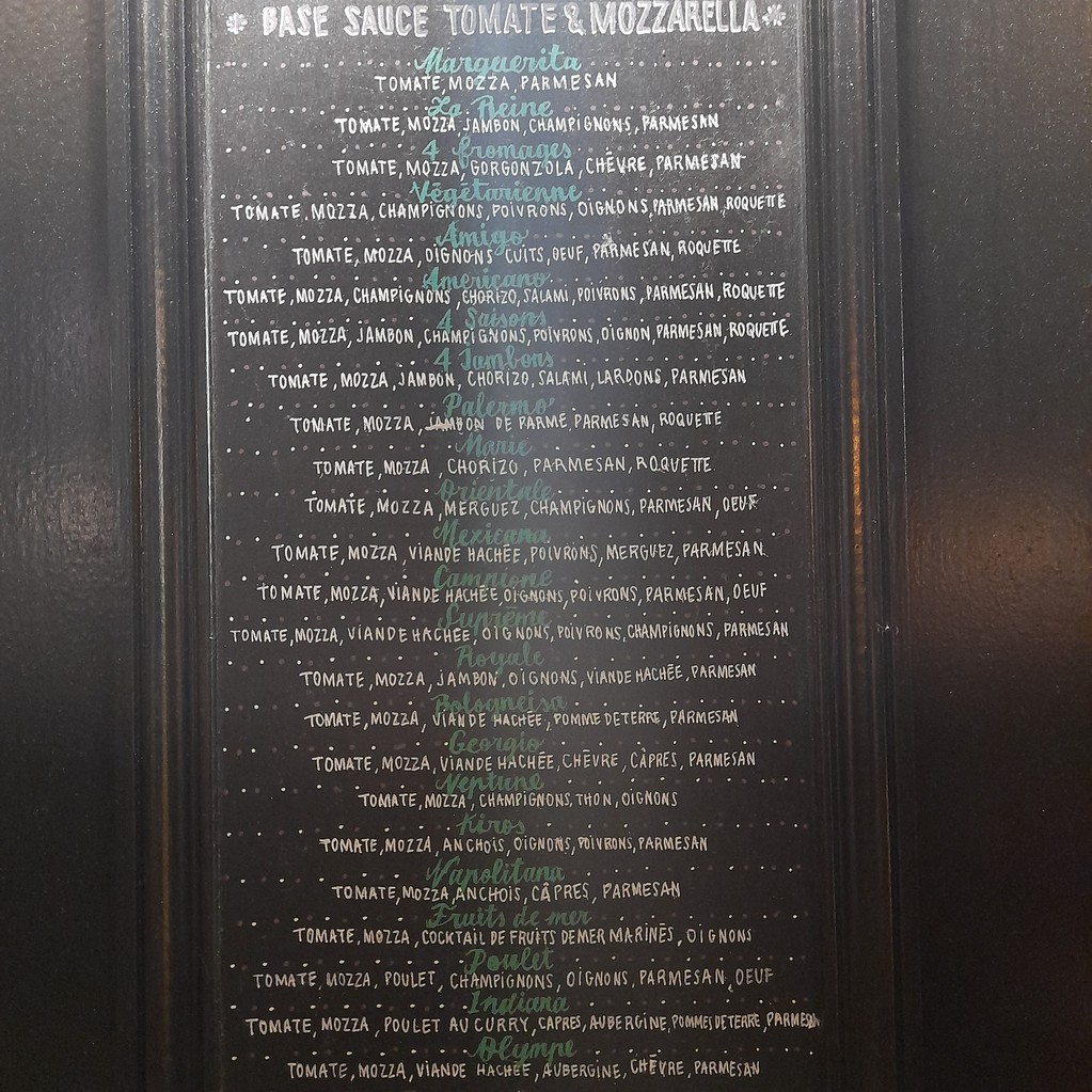 Pizza Le Coq menu 1