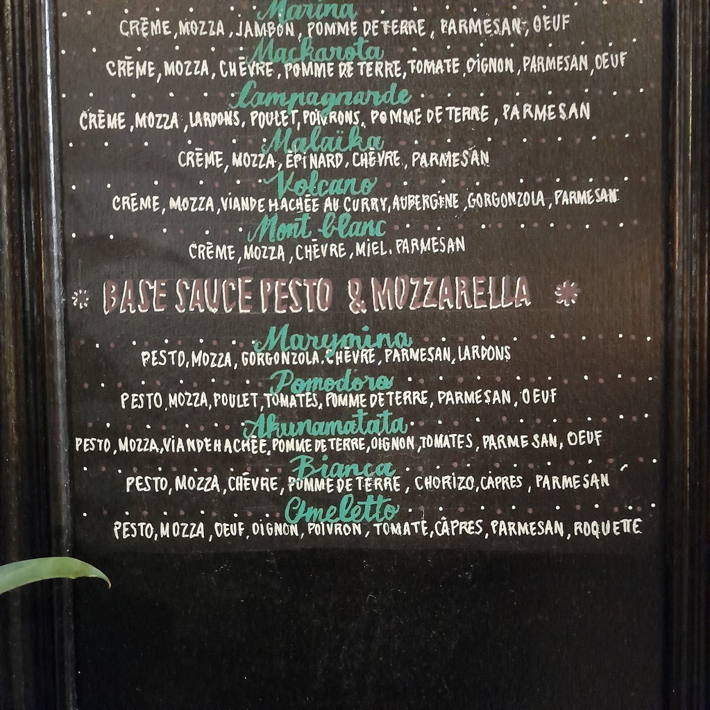 Pizza Le Coq menu 3