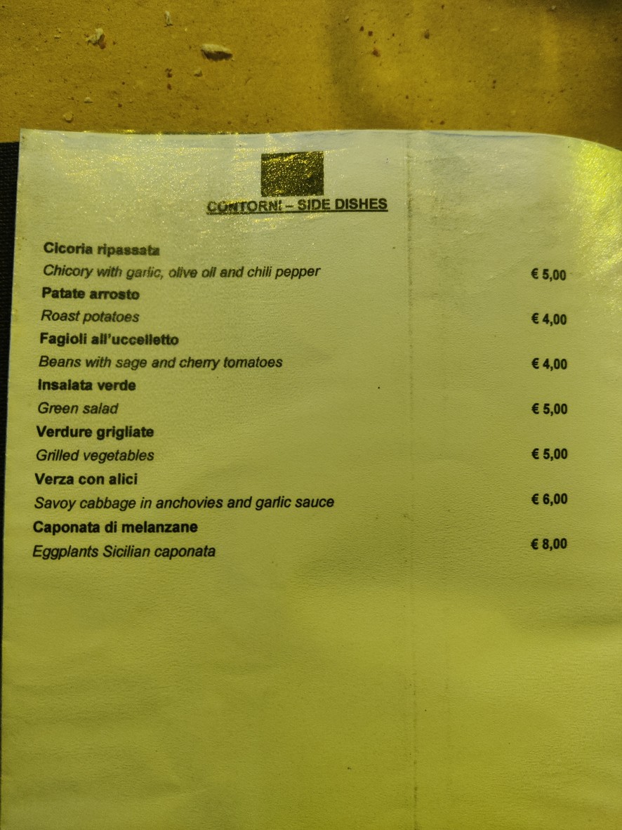 Osteria Mamma Mia menu 4