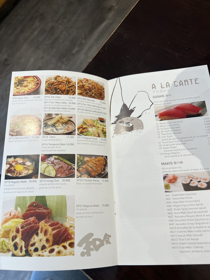 Nagoya menu 4