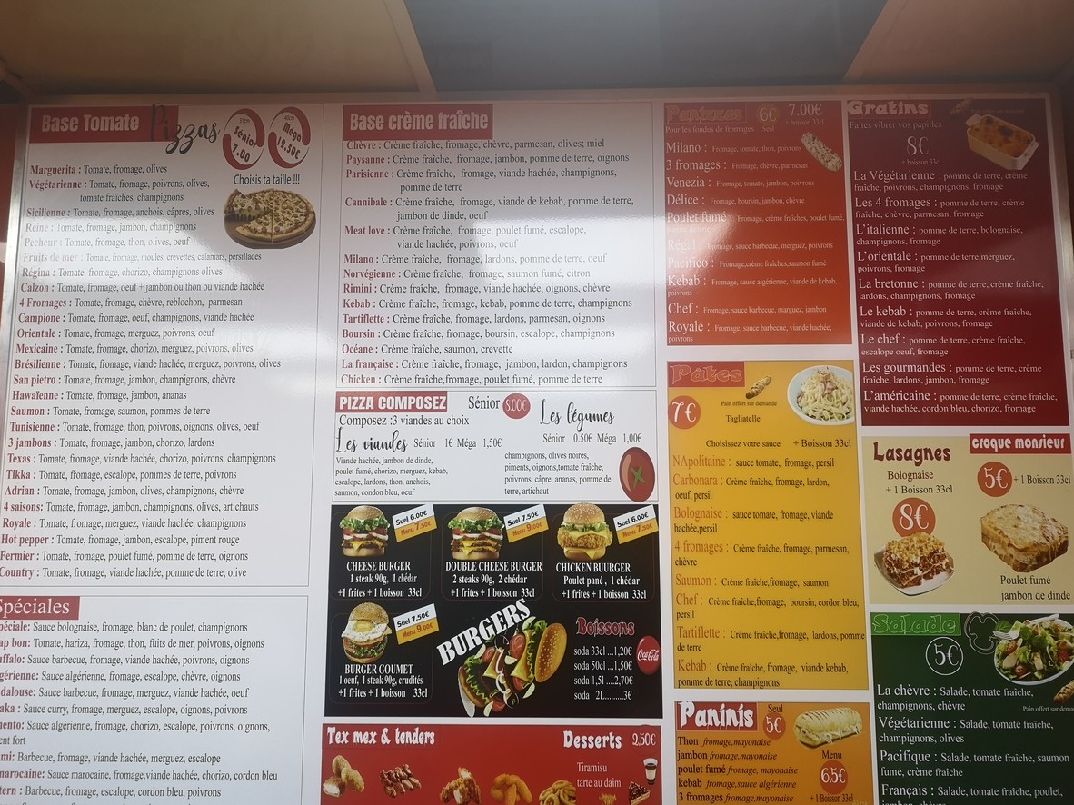 Milano Pizza Chicken Corner halal menu 2