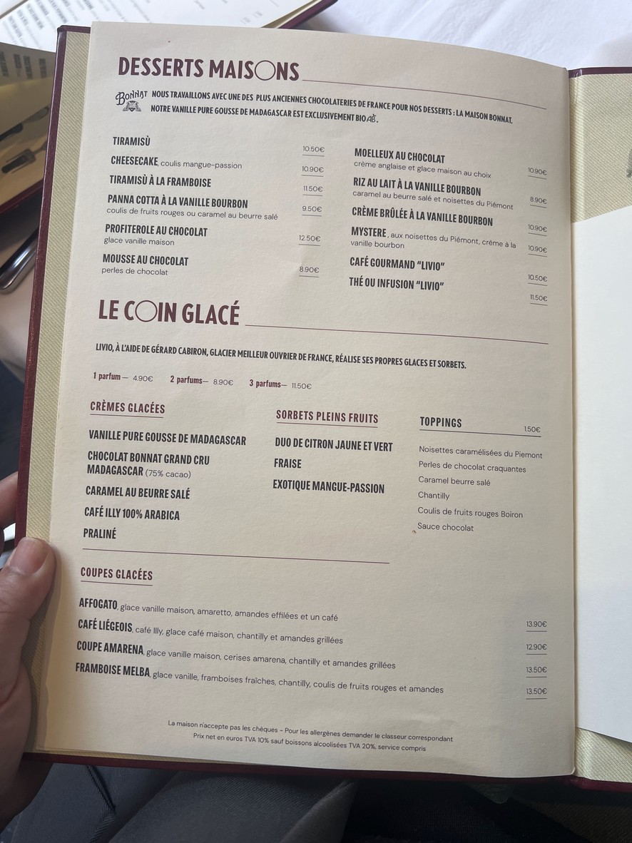 Livio Più menu 6