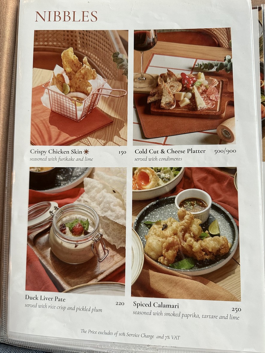SOL & LUNA BKK menu 1