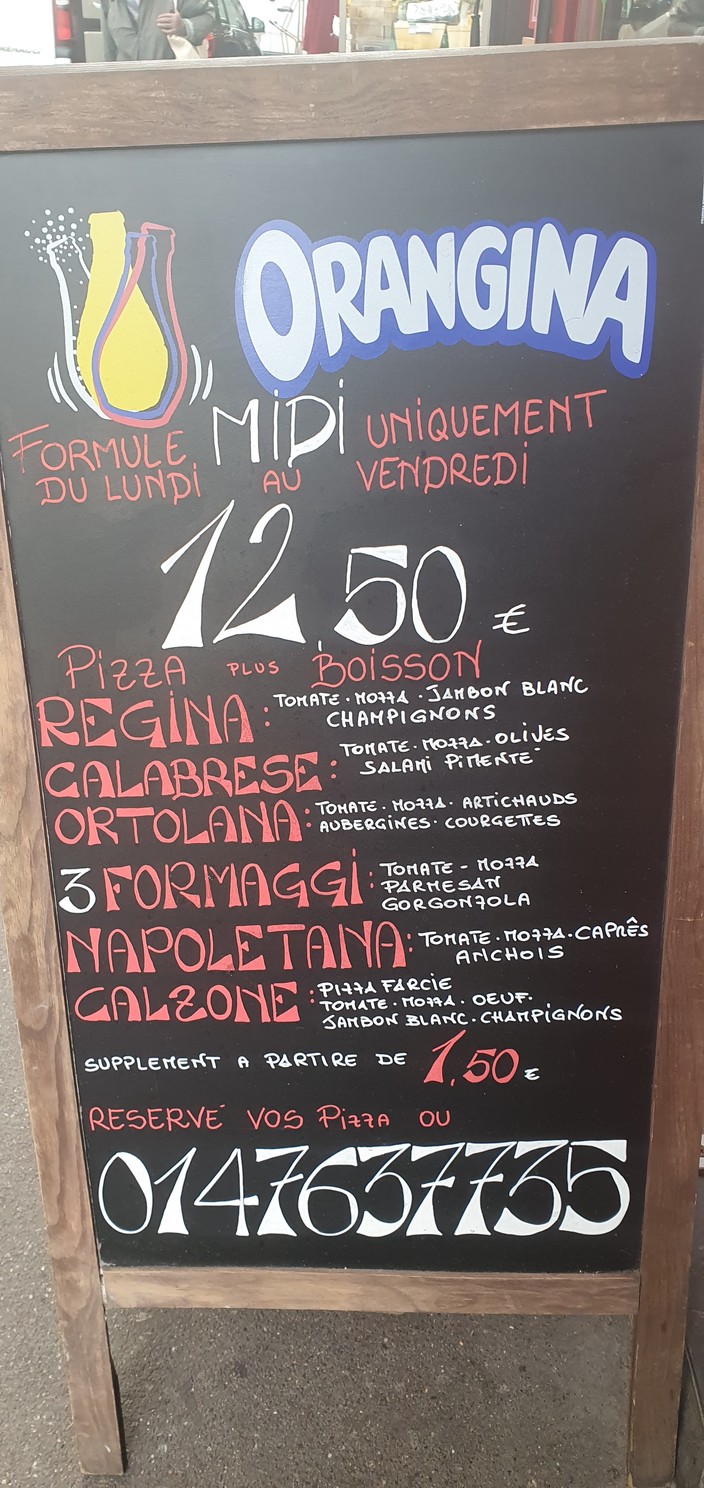 La Pasta menu 4