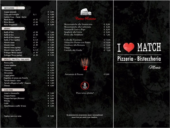 Match Ristorazione - Pizzeria Bisteccheria