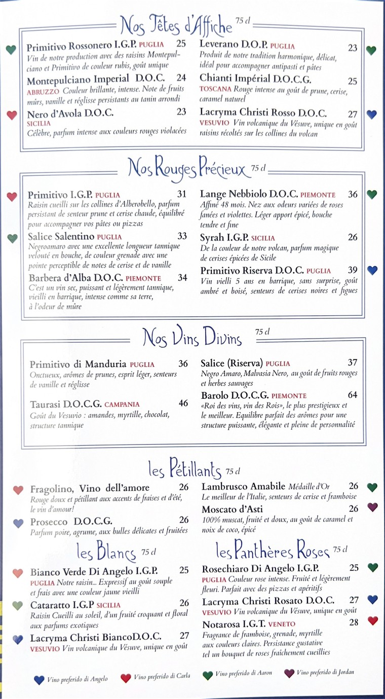 Presto Fresco menu 5