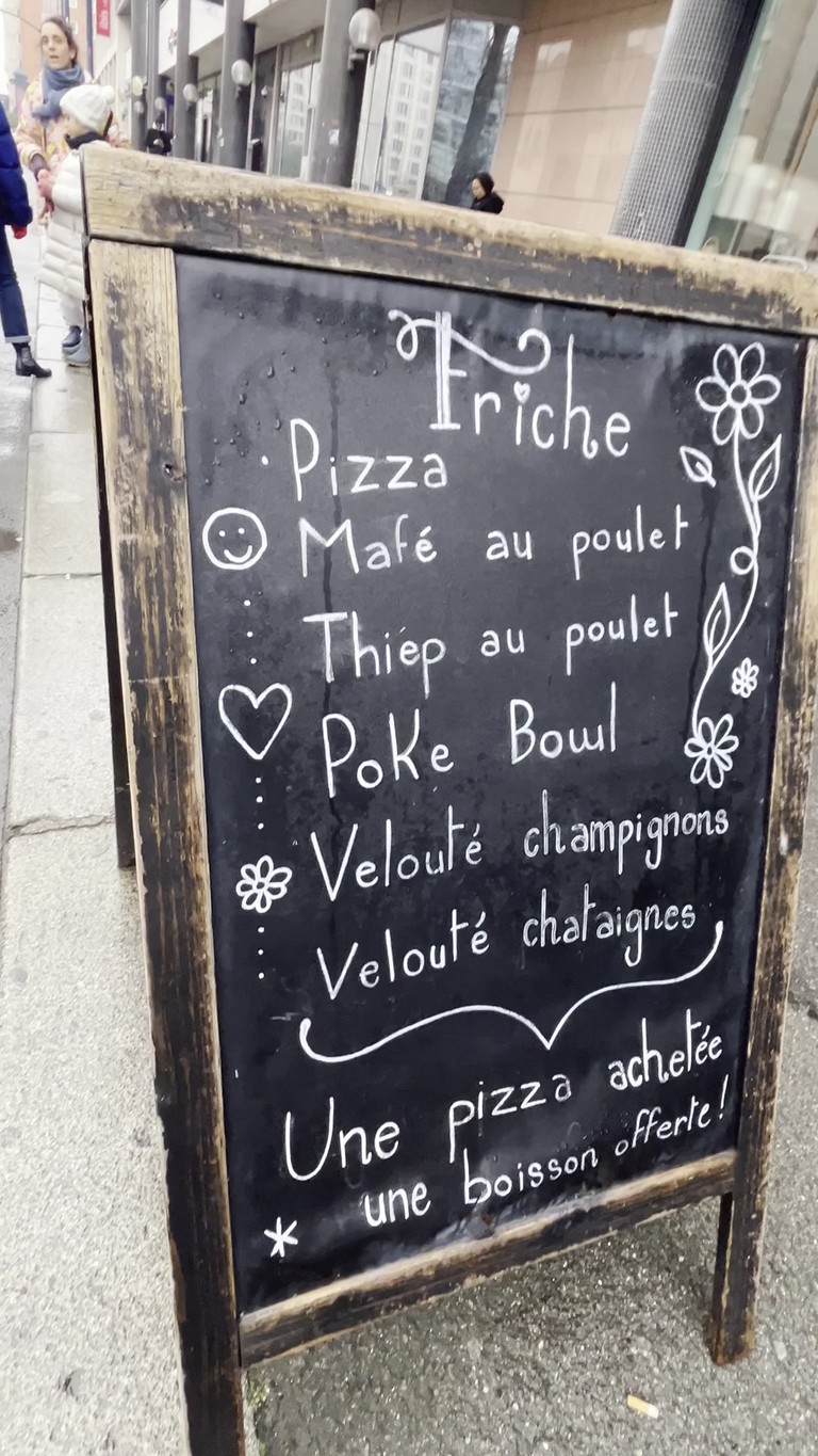 Friche - Pizza - Poke Bowl - Mafé - plats cuisinés - livraison pizza - Avocado toast menu 1