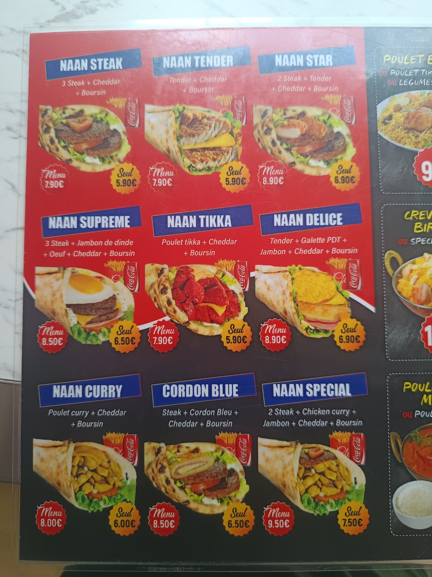 CRISPY FRIED CHICKEN menu 2